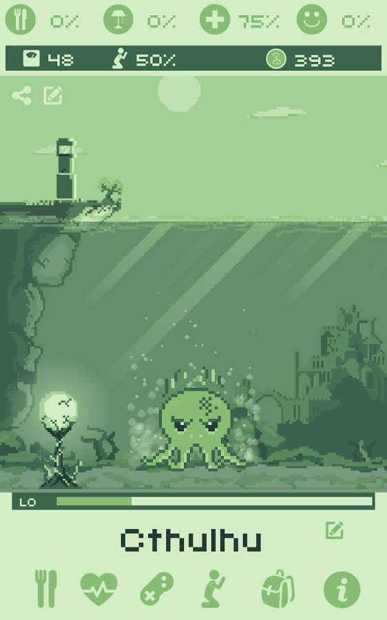 Cthulhu Virtual Pet (Mod Money/Ad-Free)