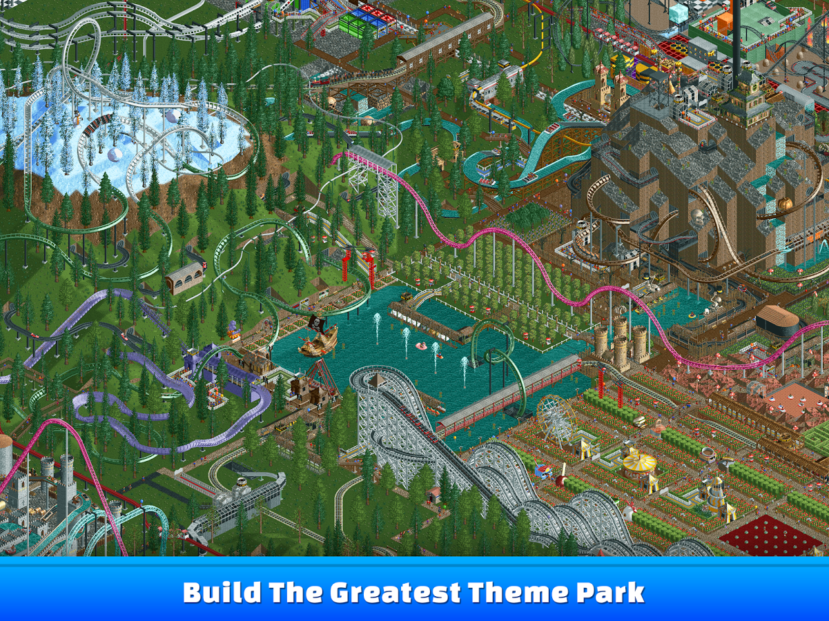 RollerCoaster Tycoon Classic APK MOD Unlocked Android 1.1