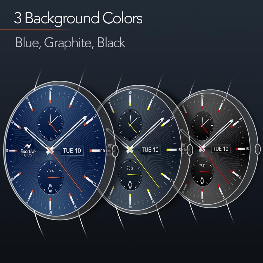 Sportive Watch Face