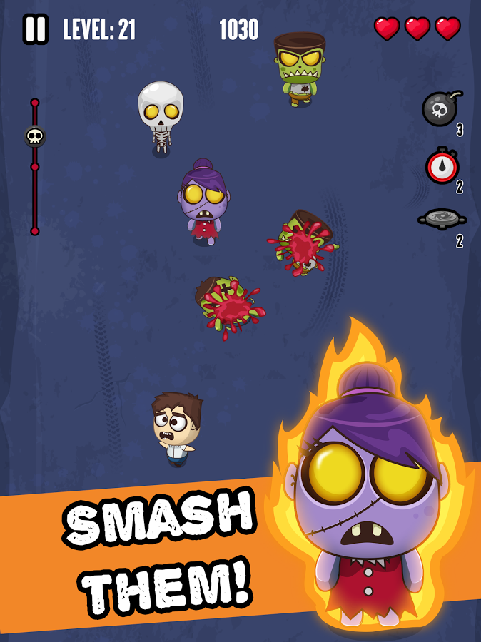 Zombie Invasion - Smash 'em!