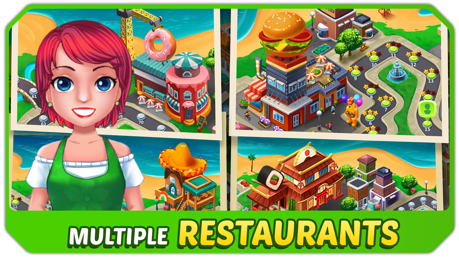 Kitchen Craze: Fever of Frenzy City Cooking Games (Mod Money