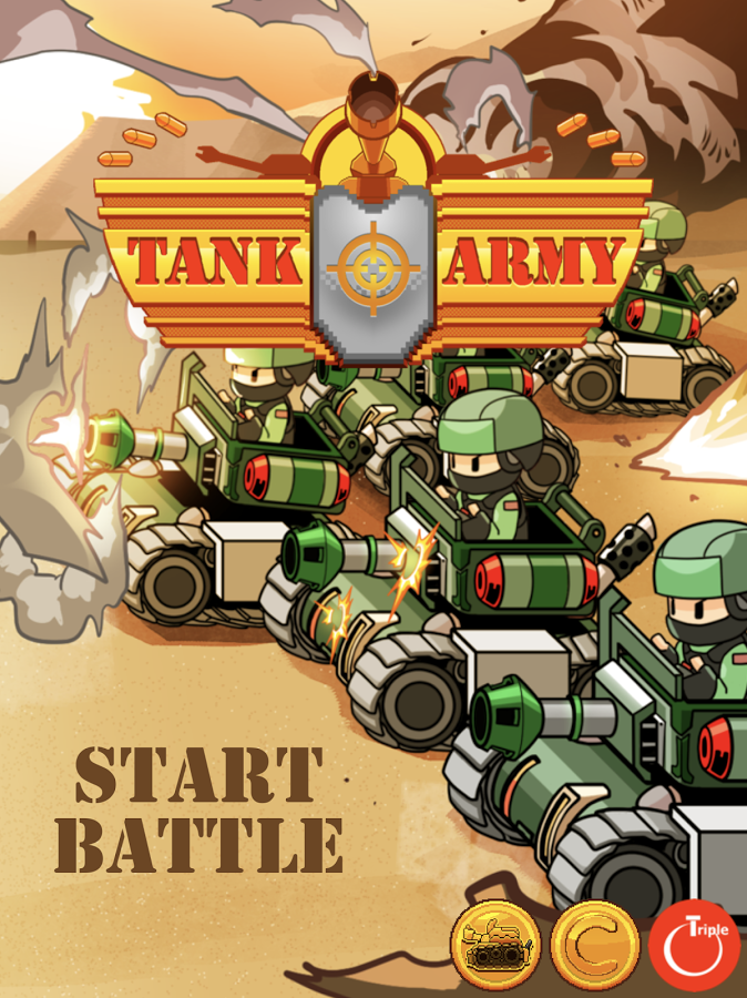 Tank Army - Fast Fingers Shmup