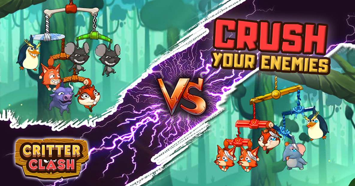 Critter Clash: Slingshot Battle