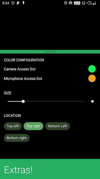 Access Dots - iOS 14 cam/mic access indicators!