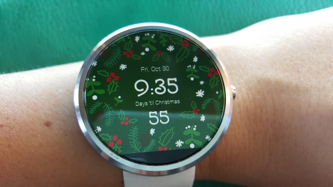 Christmas Countdown Watch Face