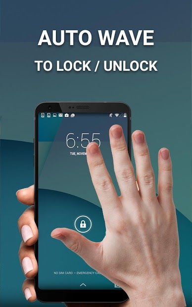 Screen On/Off With Double Tap,Shake,Gesture & Wave