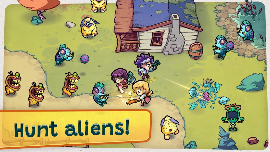 Alien Food Invasion (free shopping)