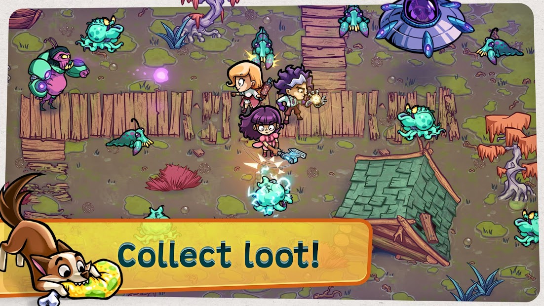 Alien Food Invasion (free shopping)