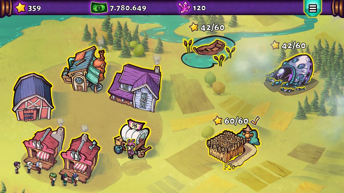 Alien Food Invasion (free shopping)