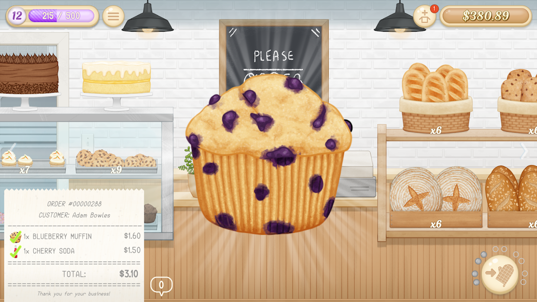 Baker Business 3 (Mod Money)