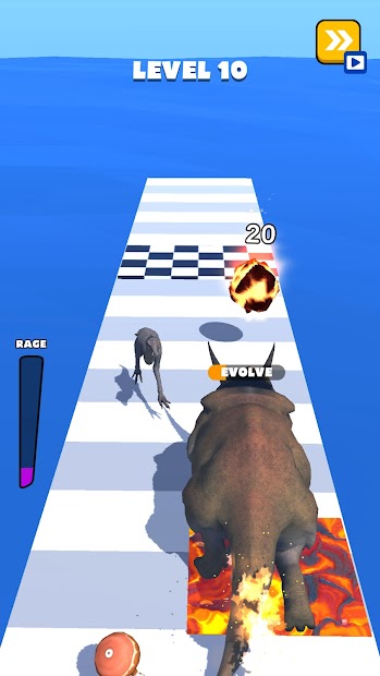 Dino Run 3D - Dinosaur Rush for Android - Download