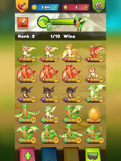 Dragon Merge Master Idle (Mod Money)