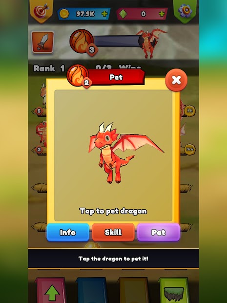 Dragon Merge Master Idle (Mod Money)