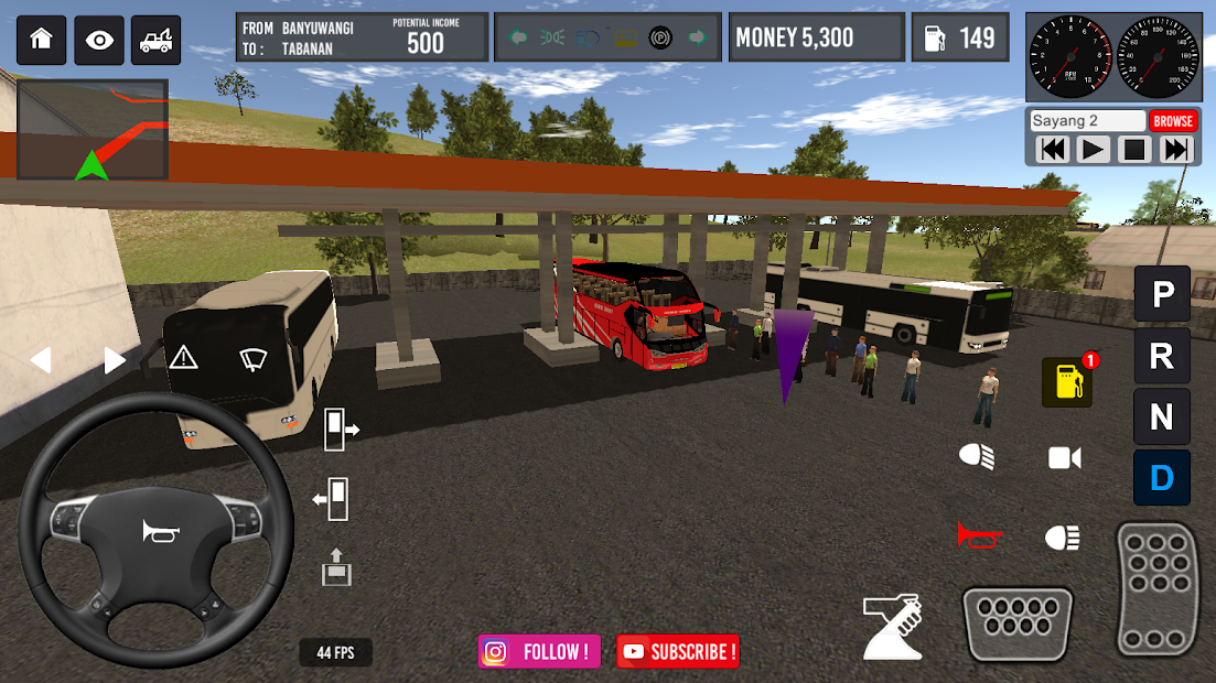 IDBS Bus Simulator (Mod Money)