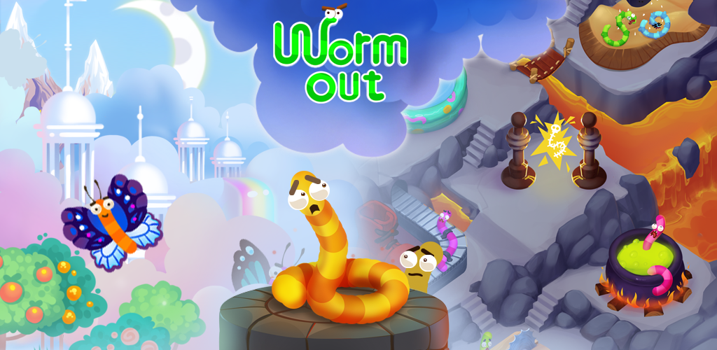 Worm out: Brain teaser & fruit (free shopping)