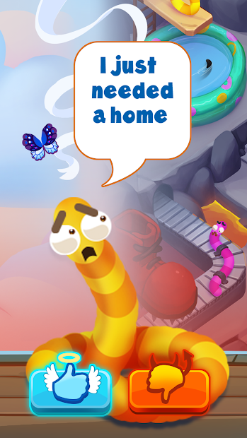 Worm out: Brain teaser & fruit (free shopping)