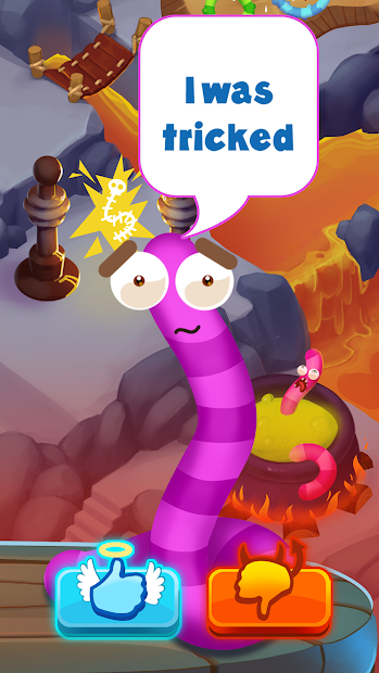 Worm out: Brain teaser & fruit (free shopping)