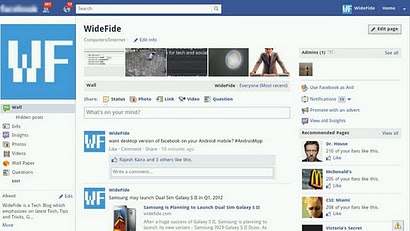 FaceDesk for Facebook