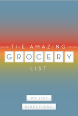 Amazing Grocery List