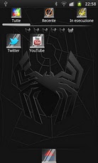 Black Spider Theme GO Launcher