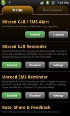 Missed Call / SMS Alert PRO