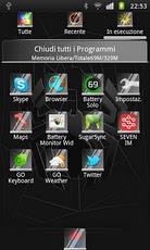 Black Spider Theme GO Launcher