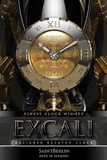 high class clock EXCALI