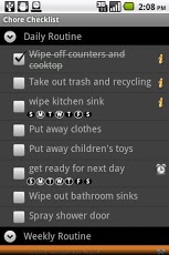 Chore Checklist