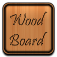Wood Board Go Launcher Theme 1.0