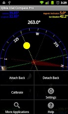 Qibla Sun & Moon Dial Compass