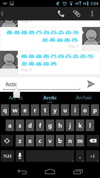 Arctic Blue CM11 AOKP Theme