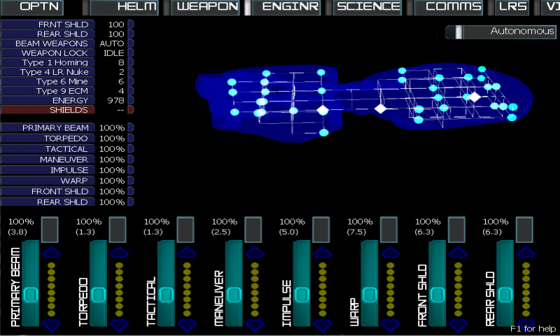 Artemis Spaceship Bridge Sim