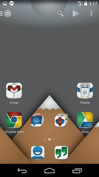 Blesd launcher theme