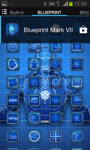 Blueprint Ironman Theme
