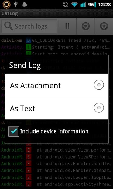 CatLog - Logcat Reader!