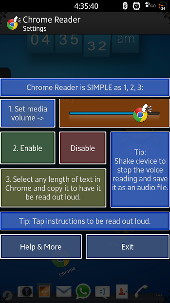voice aloud reader chrome ap
