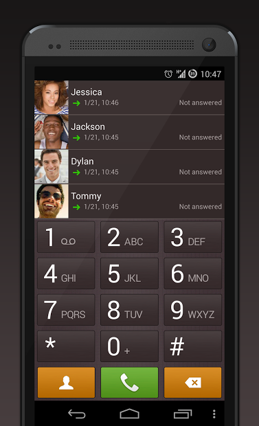 ExDialer Rich Brown Theme