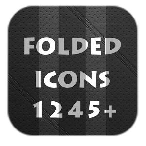 FOLDED ICONS APEX/NOVA/ADW/GO 1.0.0