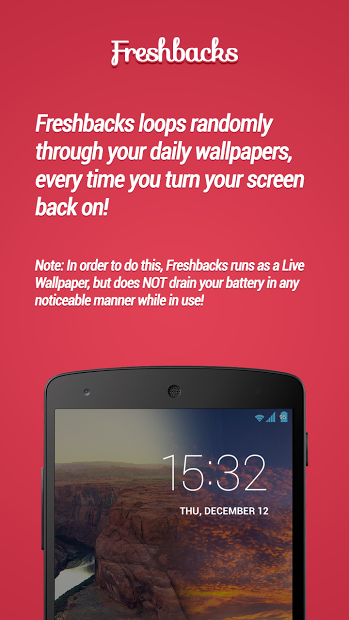 Freshbacks - Daily Wallpapers