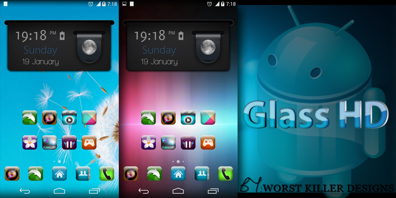 Glass HD(apex,nova,adw,holo)