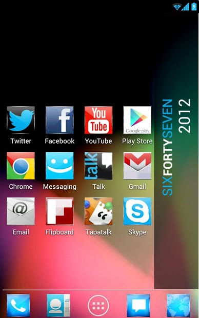 KitKat 4.4 Launcher Theme icon