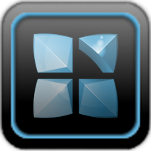 Next Launcher Theme iblue 1.3