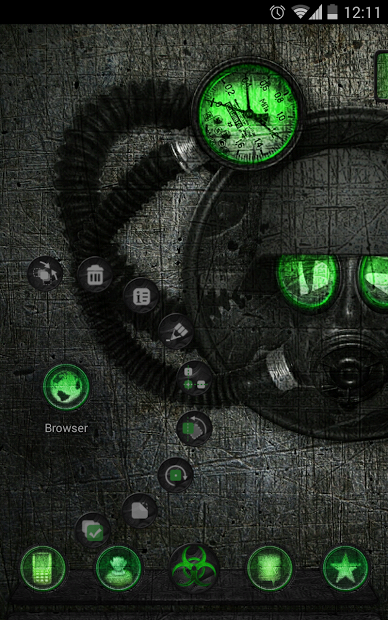 Next launcher theme STALKER G