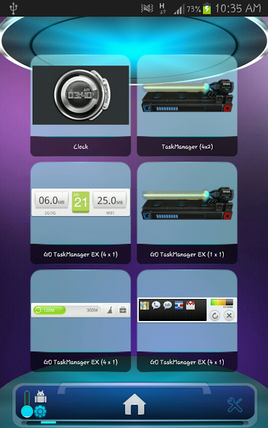 Next Launcher3D Neon HD Theme