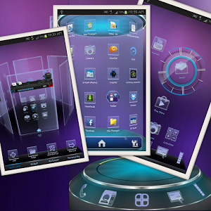 Next Launcher3D Neon HD Theme 1.0