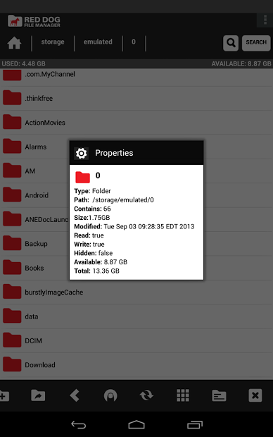 RED DOG FILE MANAGER: AD FREE
