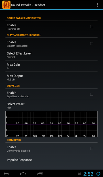 Sound Tweaks