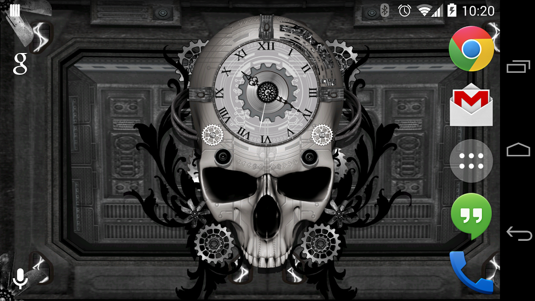 Steampunk Clock Live Wallpaper