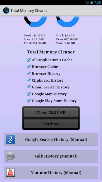 Total Memory Cleaner