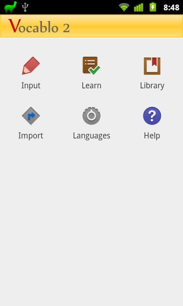 Vocablo 2 vocabulary trainer